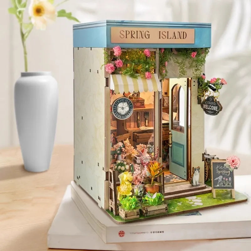 Florist's on Spring Island Book Nook Kit