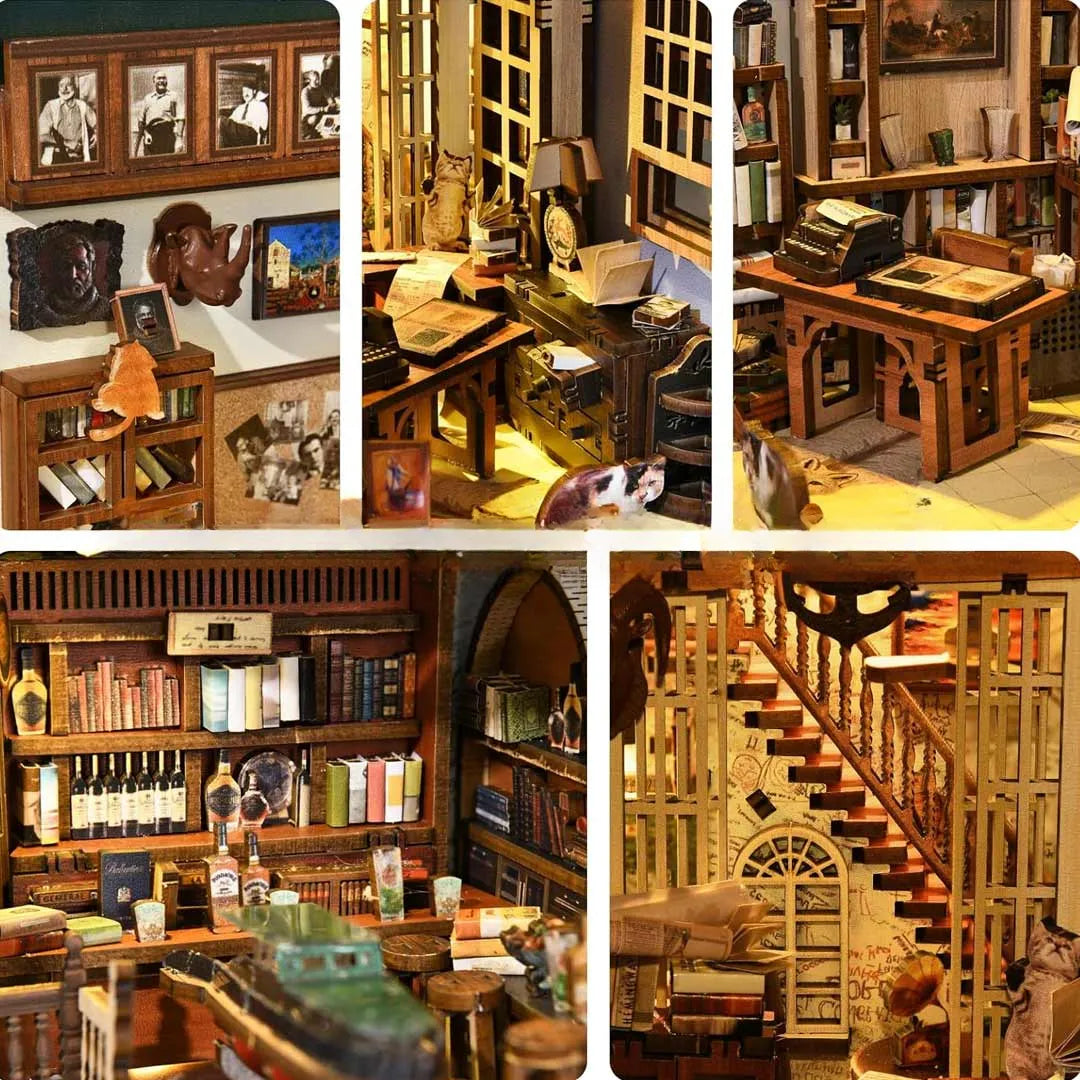 Hemingway House Book Nook Kit