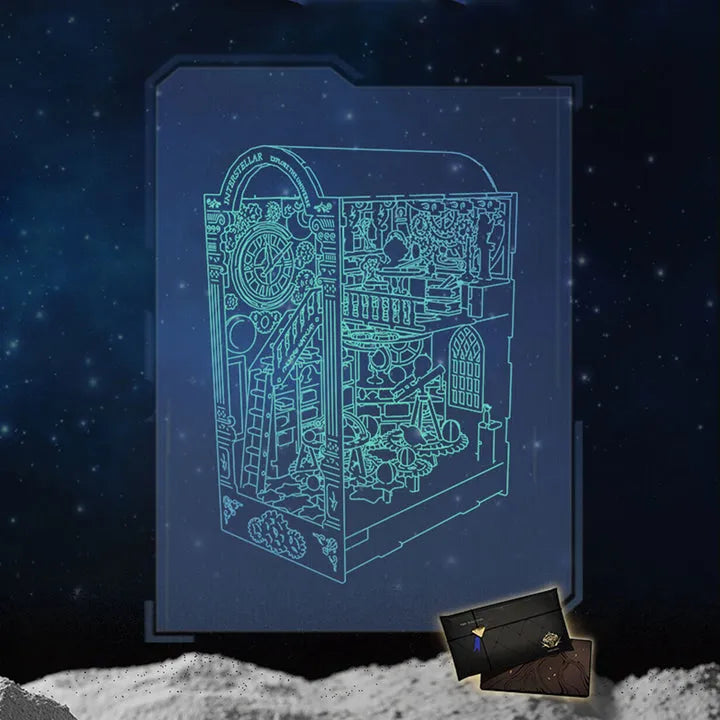 Interstellar Exploration Book Nook Kit
