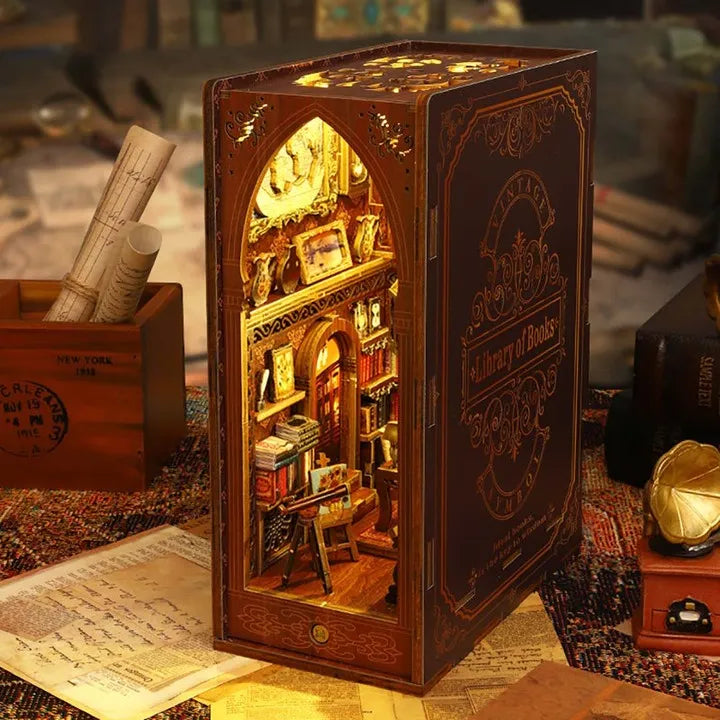 Library of Books Book Nook Kit