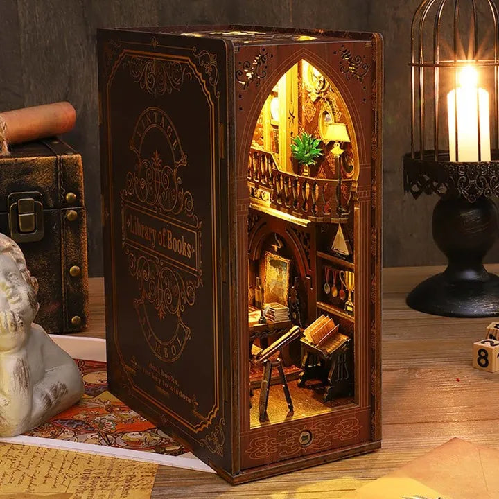 Library of Books Book Nook Kit