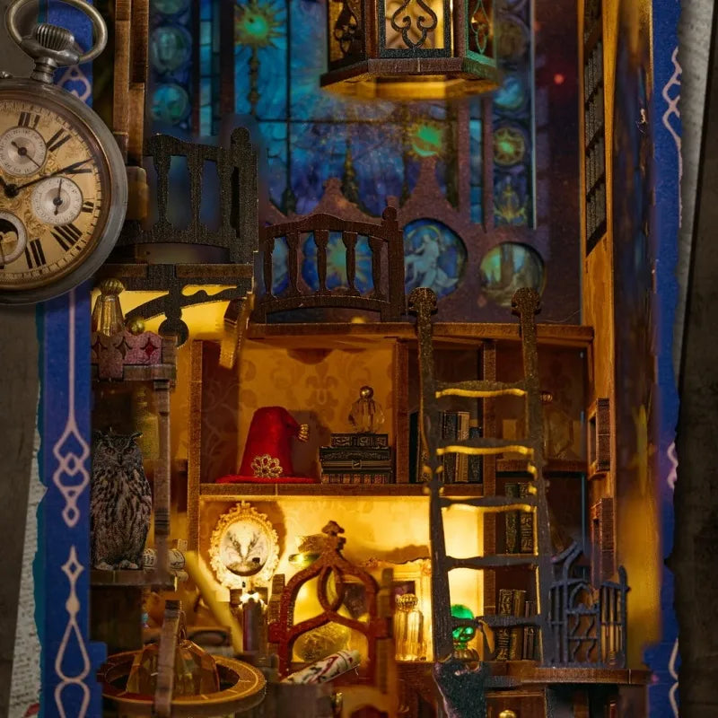 Magic Research Society book nook kit – detail view 8