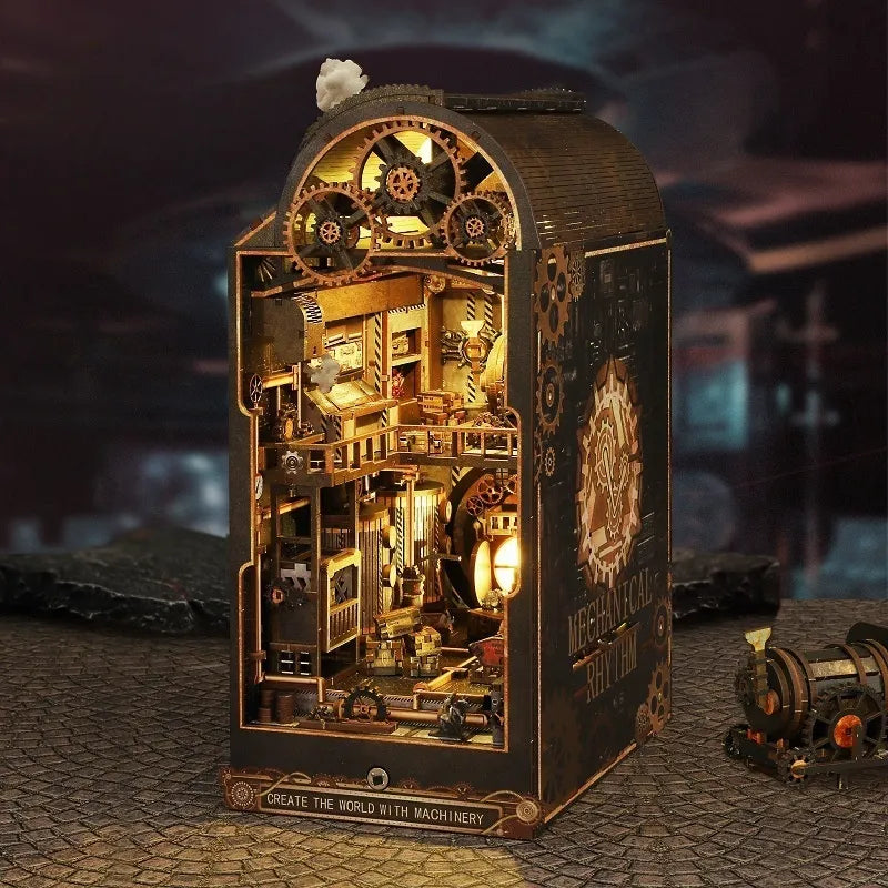 Mechanical Rhythm Steampunk Book Nook Kit