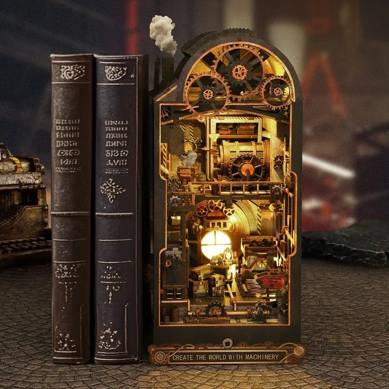 Mechanical Rhythm Steampunk Book Nook Kit