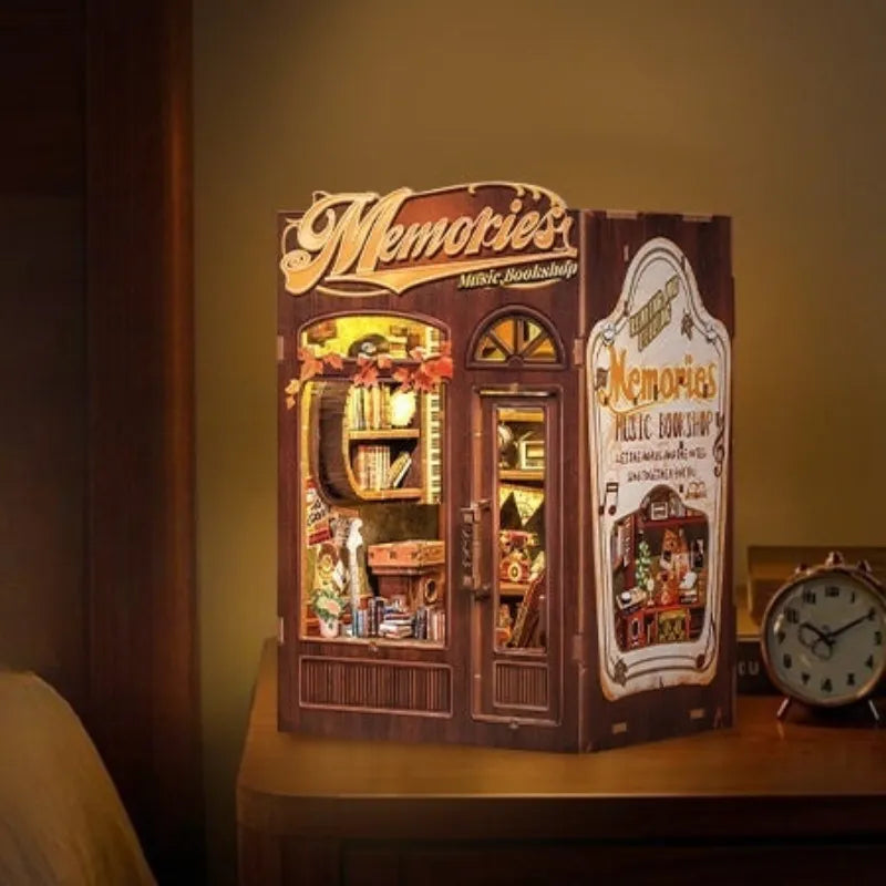 Memories Music Bookshop Book Nook Kit