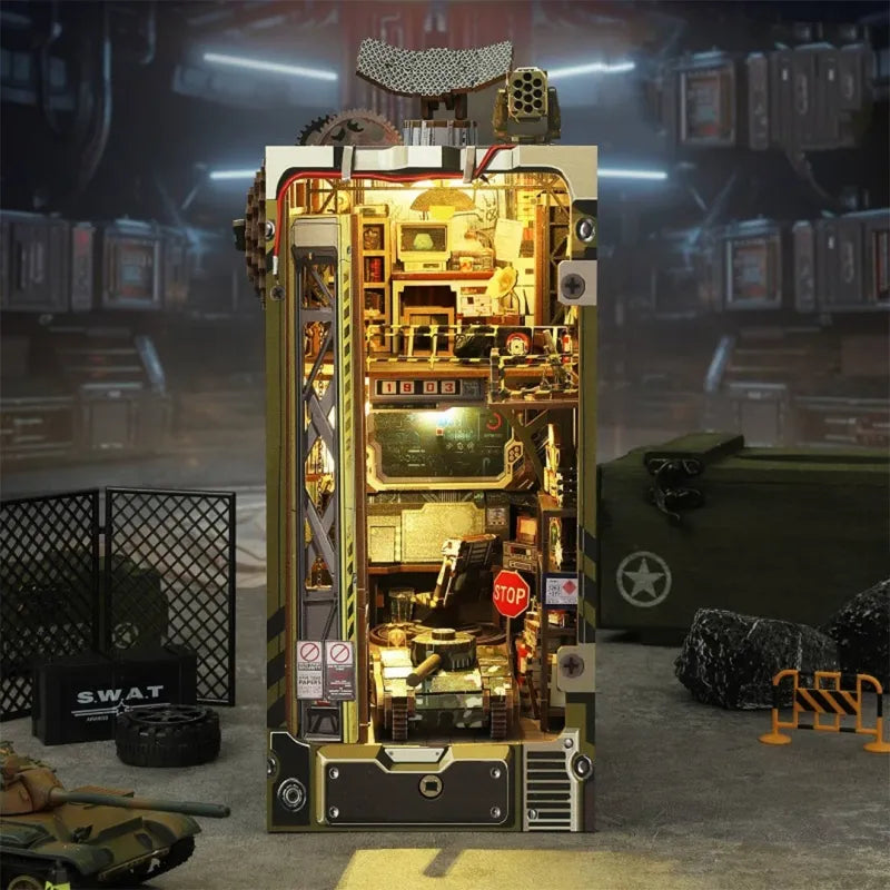 Military Base Book Nook Kit