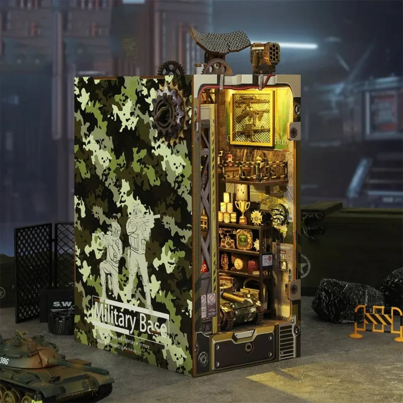 Military Base Book Nook Kit