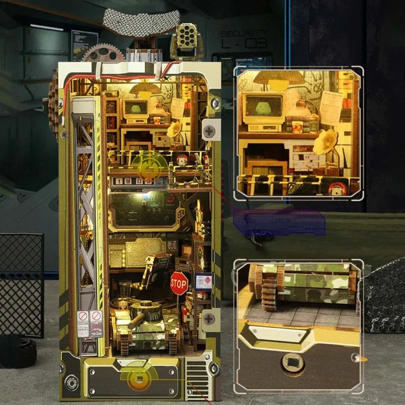 Military Base Book Nook Kit