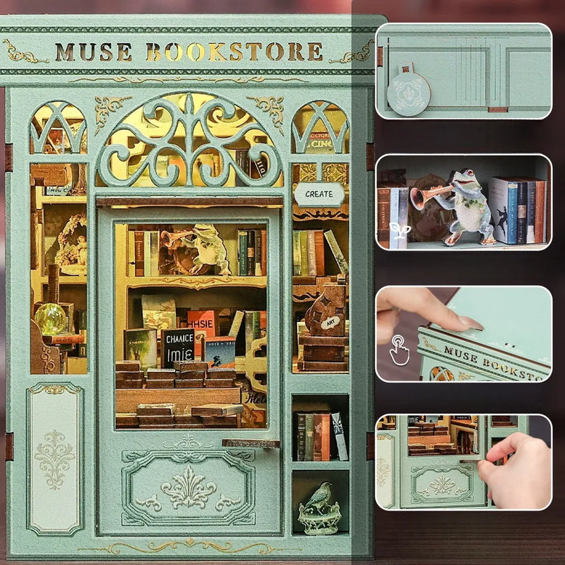 Muse Bookstore Book Nook Kit