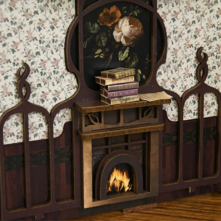Pianist with Nightingale Book Nook Kit