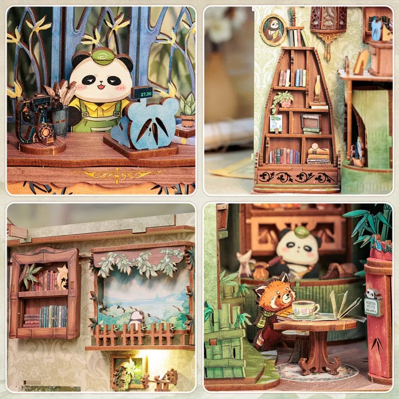 Panda Bookshop Book Nook Kit