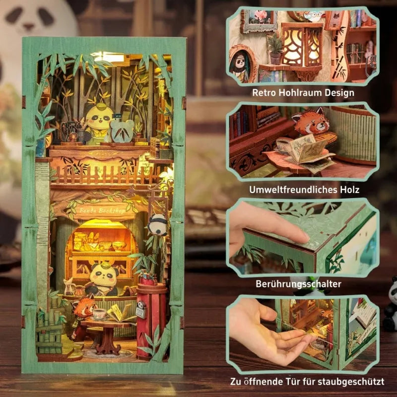 Panda Bookshop Book Nook Kit