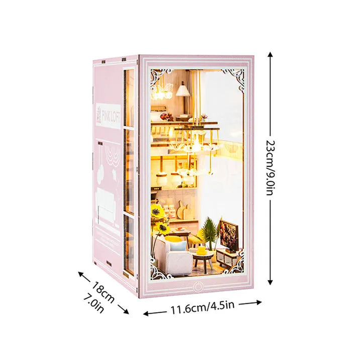 Pink Loft Book Nook Kit