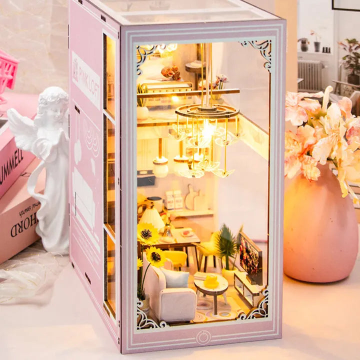 Pink Loft Book Nook Kit