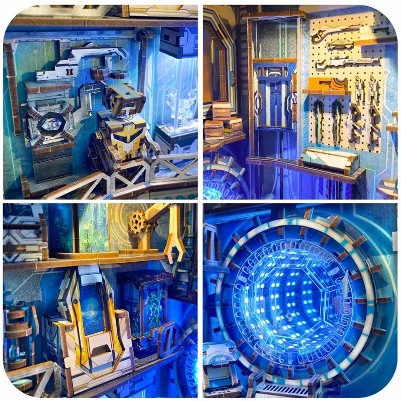 Planetary Era Book Nook Kit