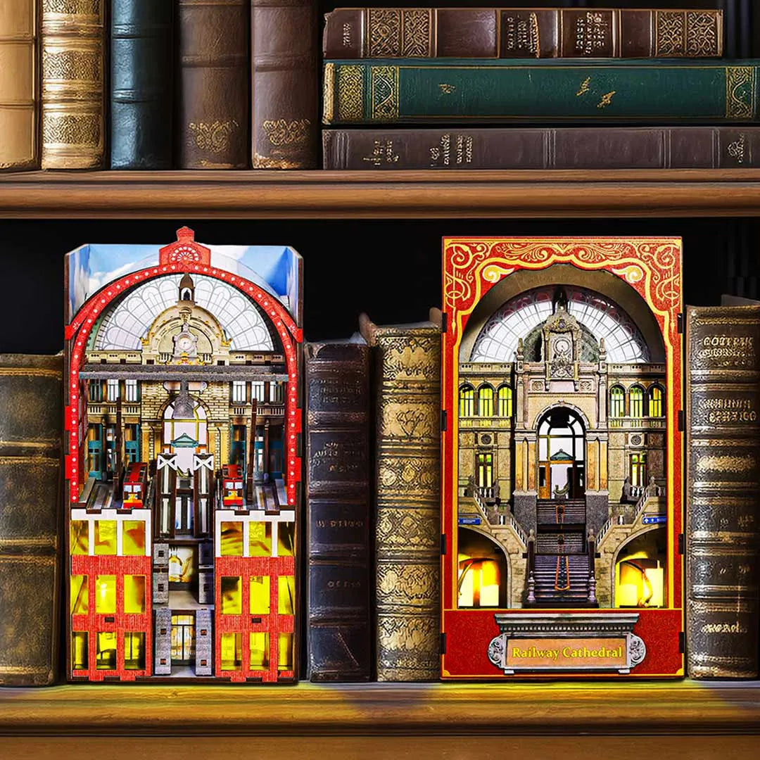 Railway Cathedral Book Nook Kit