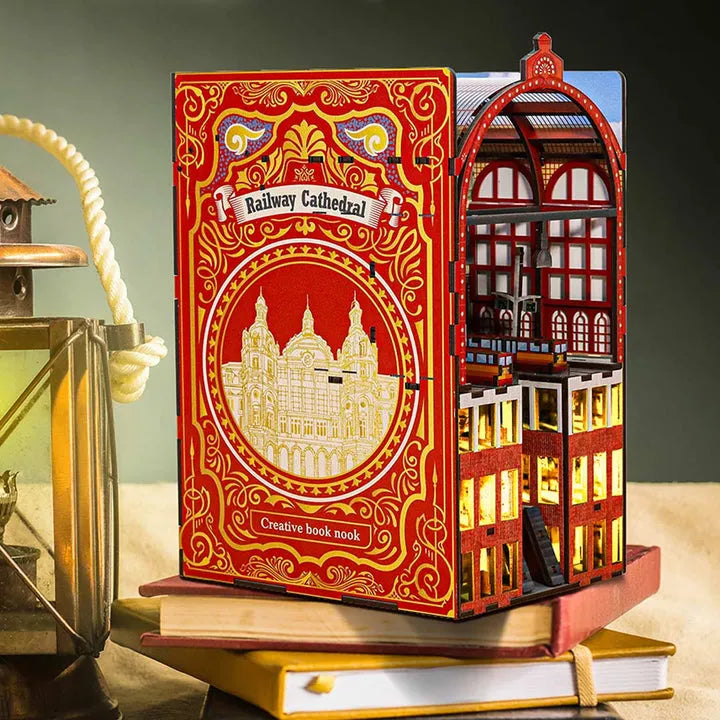 Railway Cathedral Book Nook Kit