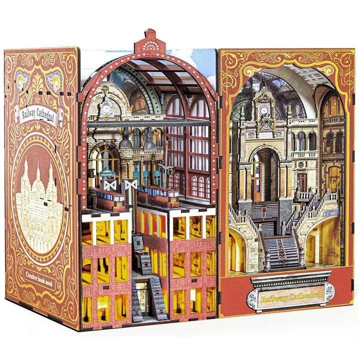 Railway Cathedral Book Nook Kit