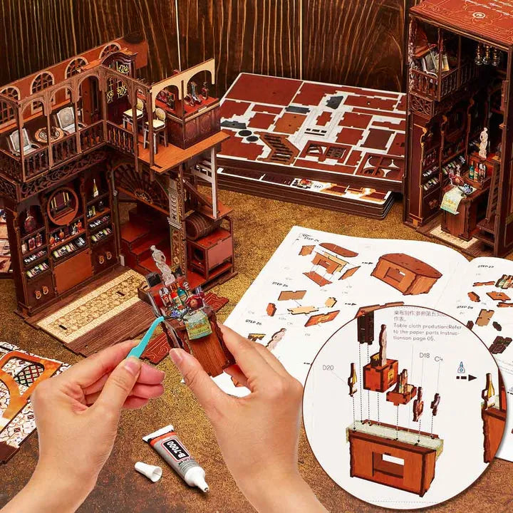 Book Nook - Speakeasy z Roaring Twenties