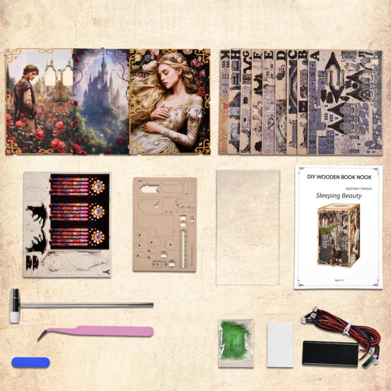 Sleeping Beauty Book Nook Kit