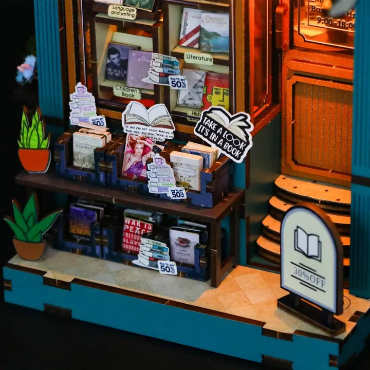 Soul Bookstore Book Nook Kit