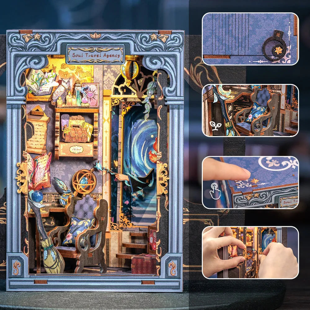 Soul Travel Agency Book Nook Kit