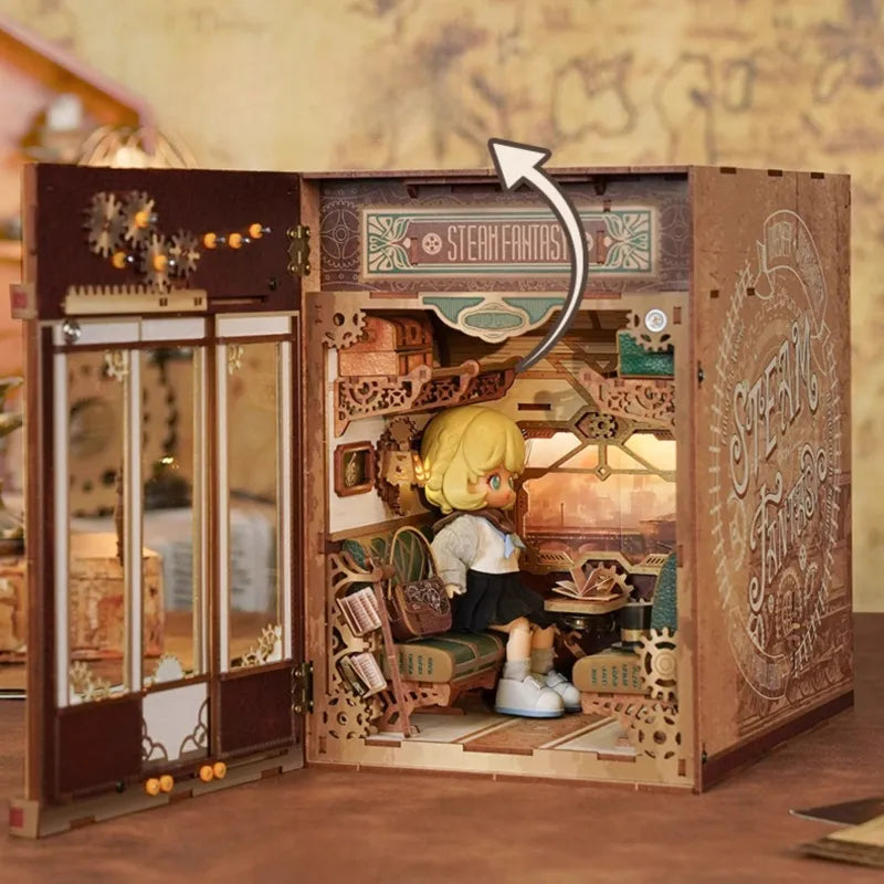 Steam Fantasy Book Nook Kit