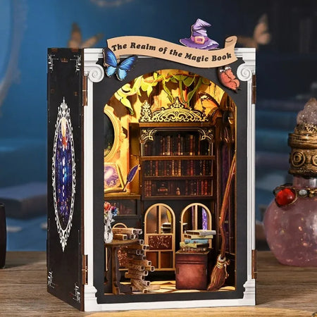 Realm of the Magic Book Book Nook Kit