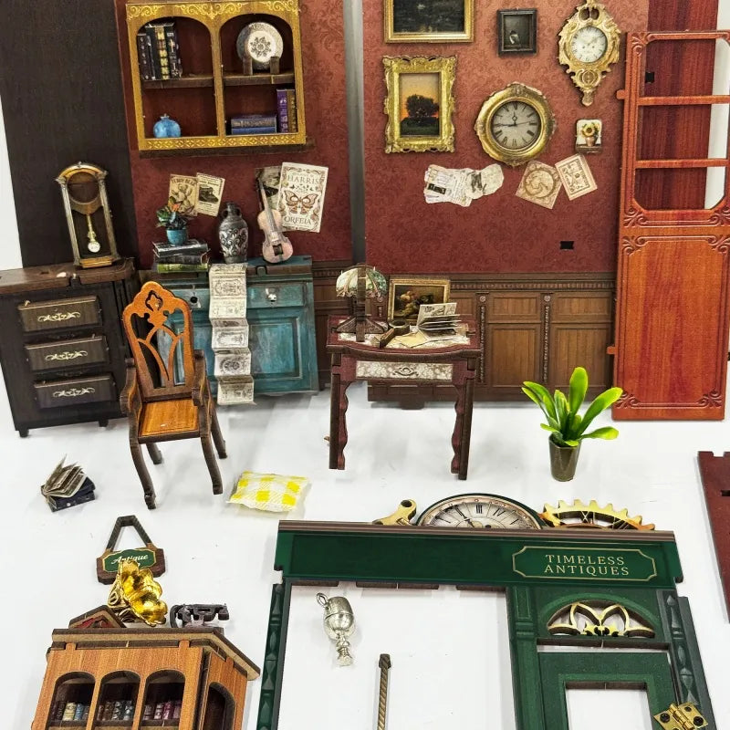 Timeless Antique Shop Book Nook Kit