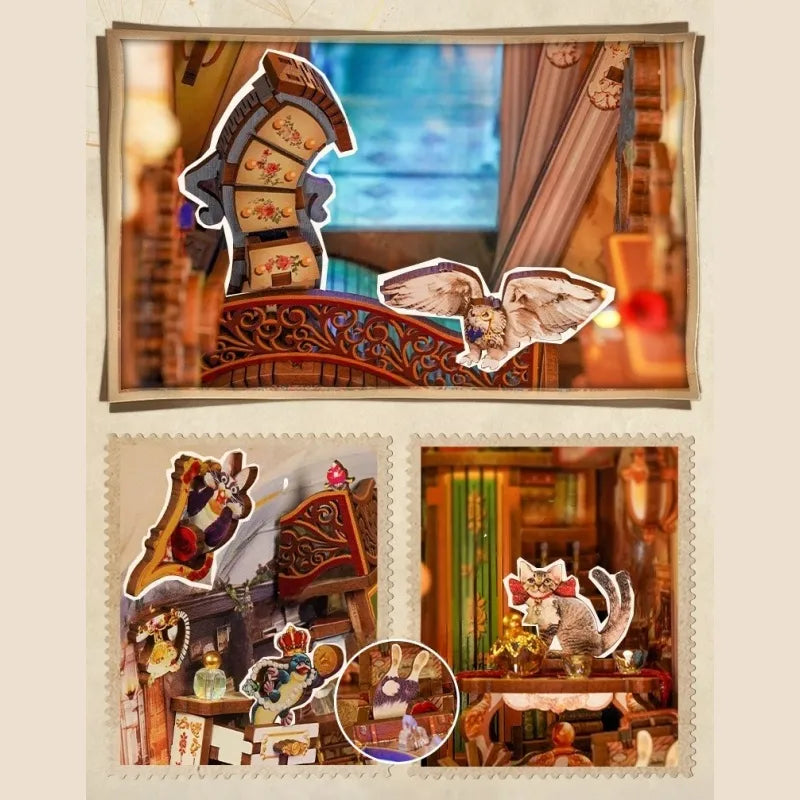 Magical Library Book Nook Kit
