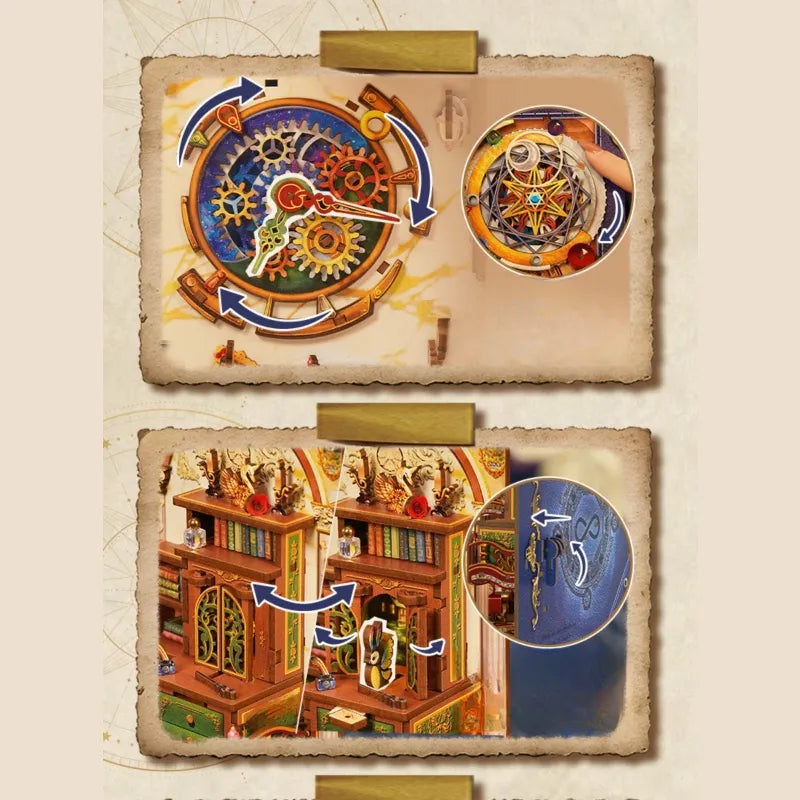 Magical Library Book Nook Kit