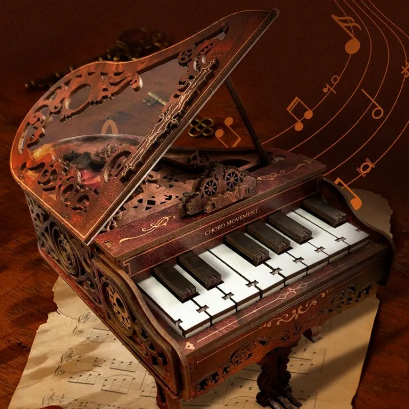 Chord Movement Piano 3D Wooden Puzzle