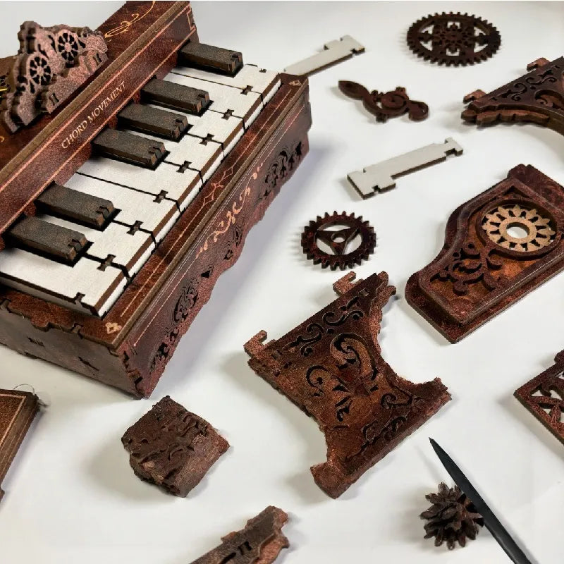 Chord Movement Piano 3D Wooden Puzzle