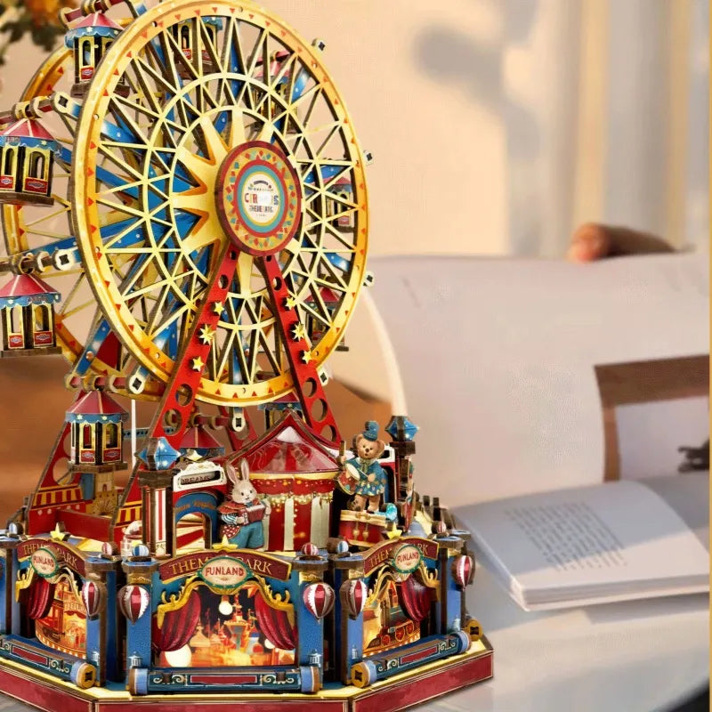 Century Ferris Wheel Wooden Music Box