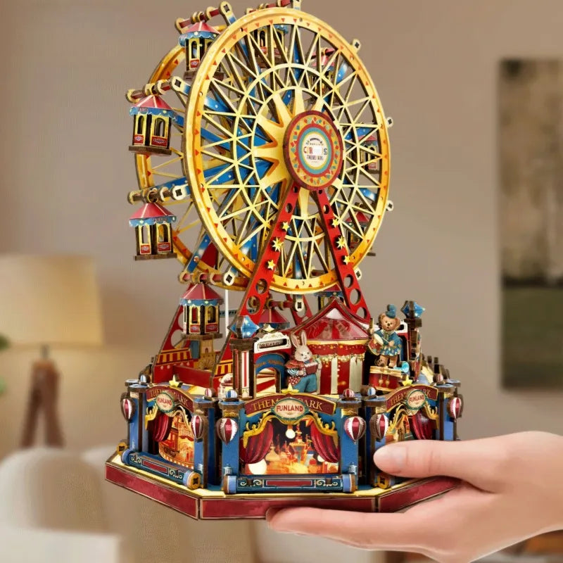 Century Ferris Wheel Wooden Music Box