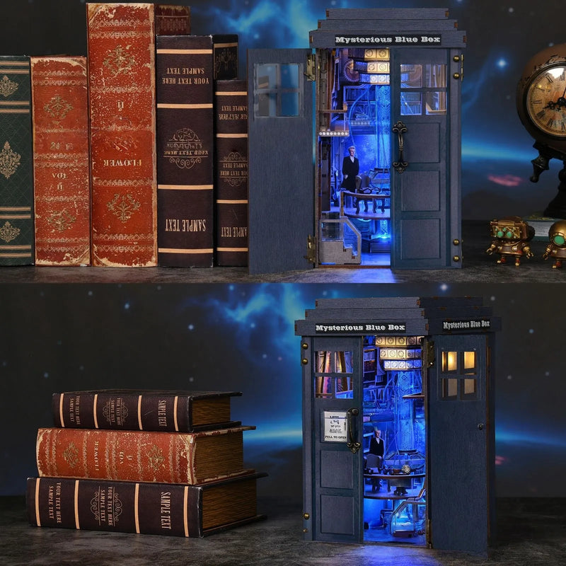 Mysterious Phone Booth Book Nook Kit