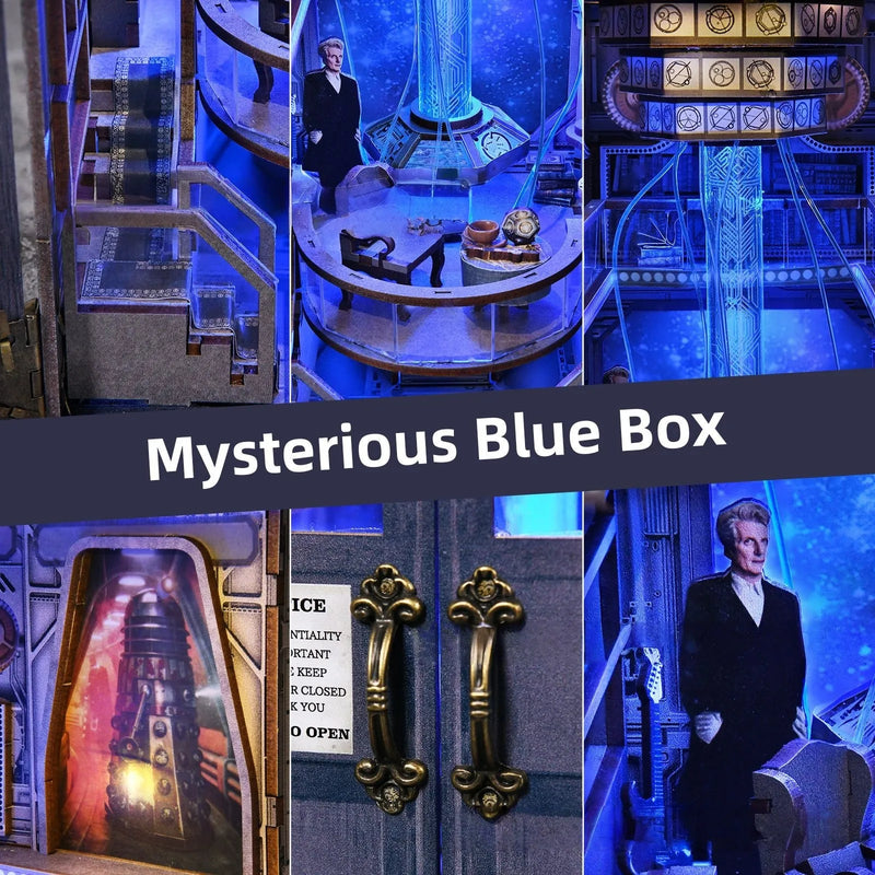 Mysterious Phone Booth Book Nook Kit