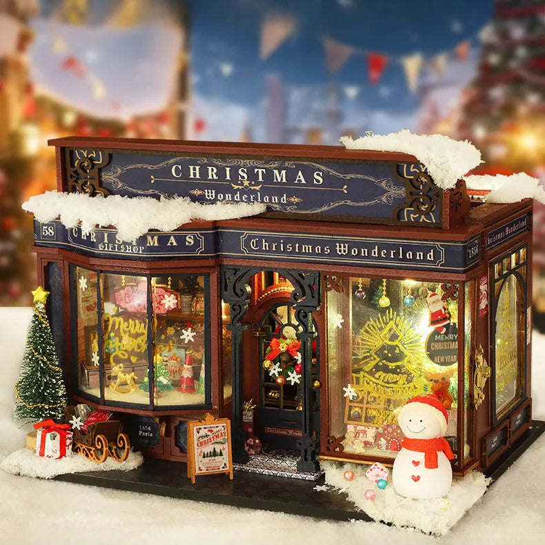 Christmas Wonderland Miniature House Kit