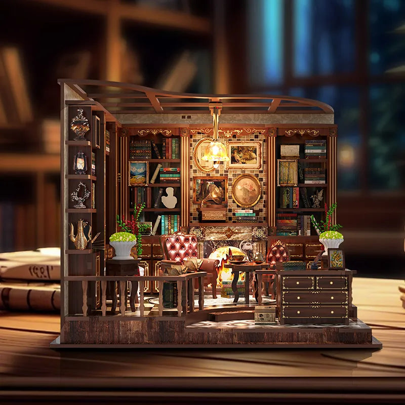 Left Bank Study Miniature House Kit