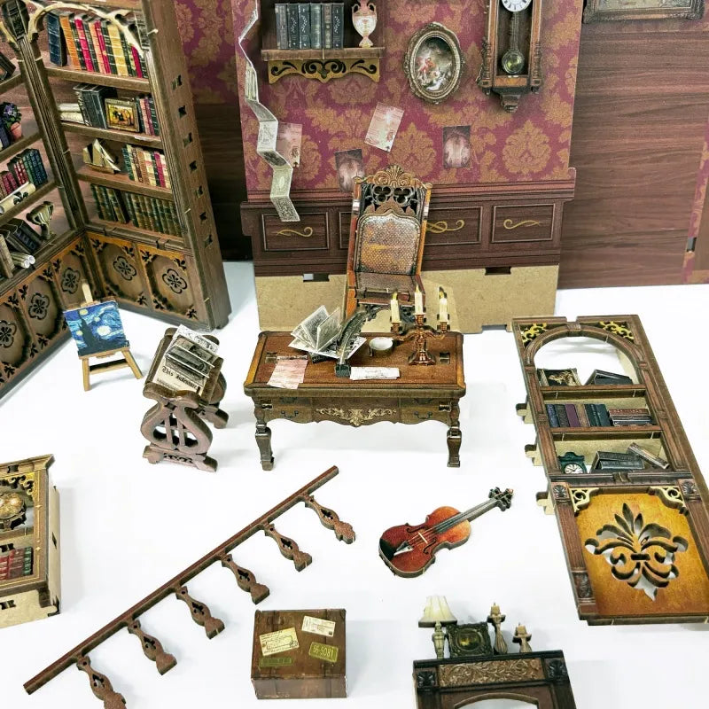 Time Book House Miniature House Kit