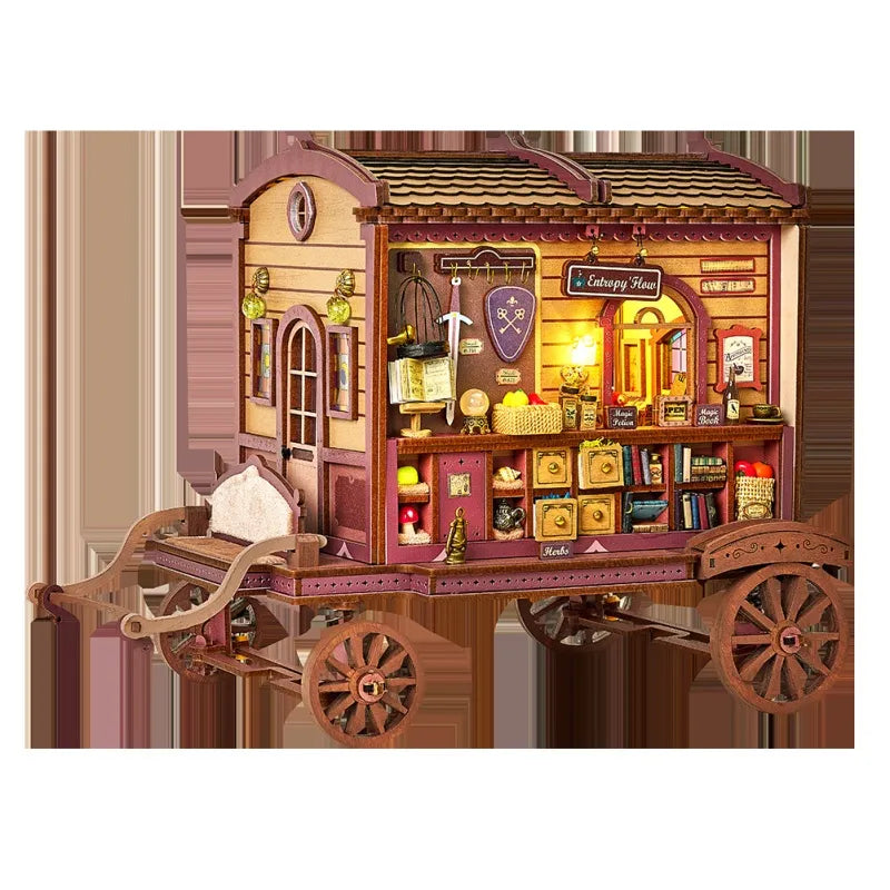 Miniatura zestaw do budowy domu - Entropy‘s Flow