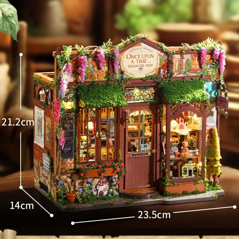 Dollhouse Shop Miniature House Kit