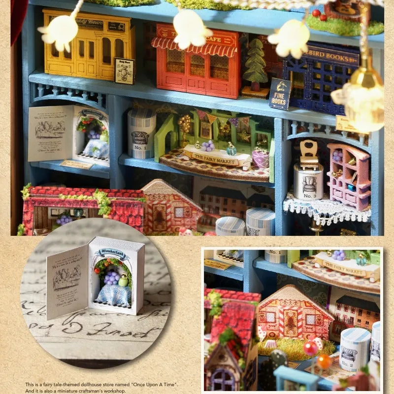 Dollhouse Shop Miniature House Kit
