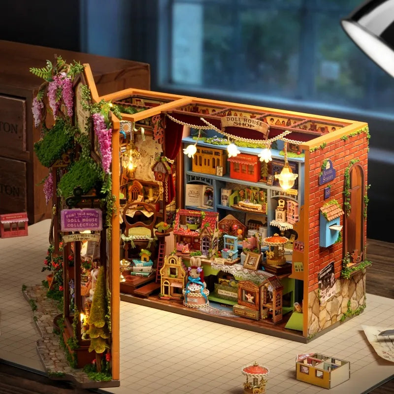 Dollhouse Shop Miniature House Kit