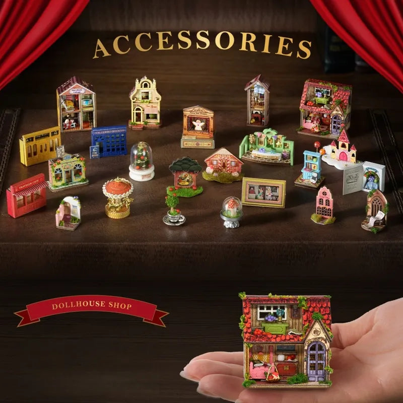 Dollhouse Shop Miniature House Kit