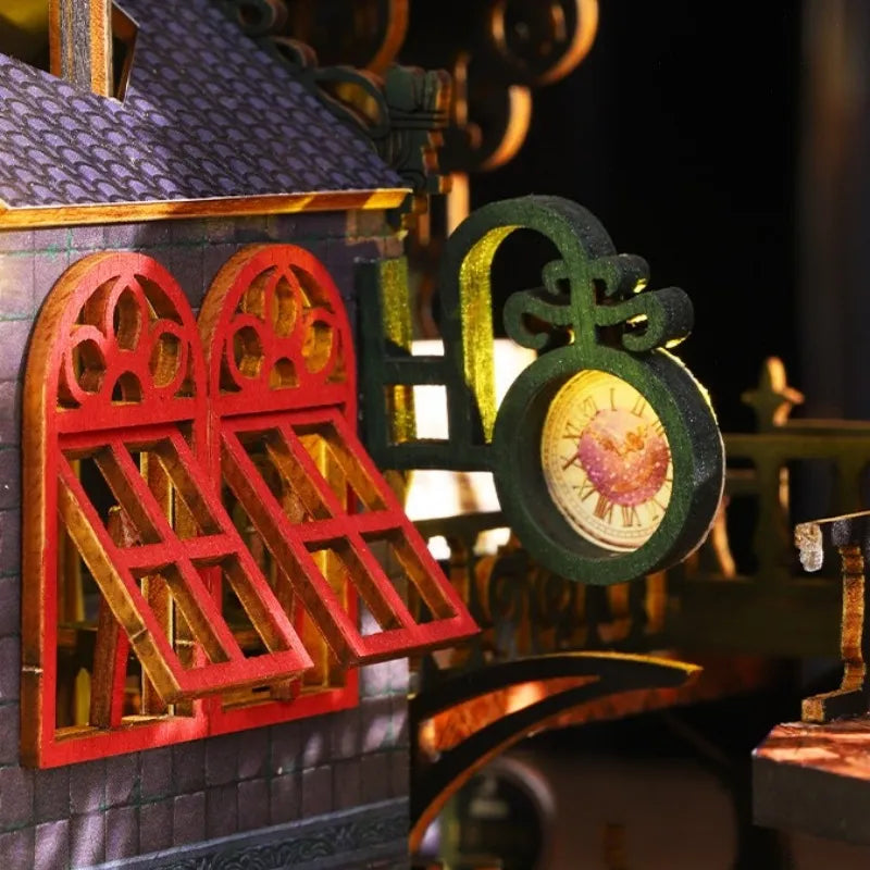 Rail Track Secluded City — zestaw miniaturowego domku