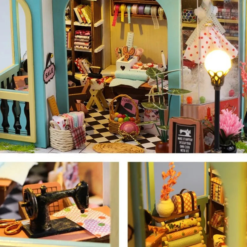 Tailor Shop Miniature House Kit