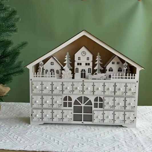 Biały kalendarz adwentowy 2025